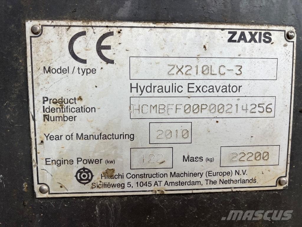 Hitachi ZX 210-3 Escavadeiras de esteiras