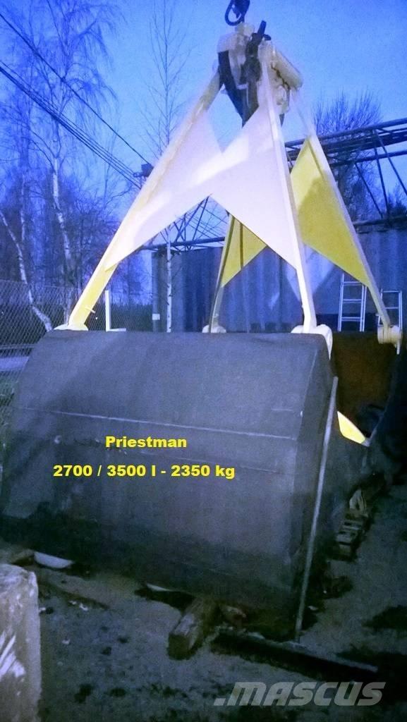 Priestman kauha Peças e equipamento de gruas