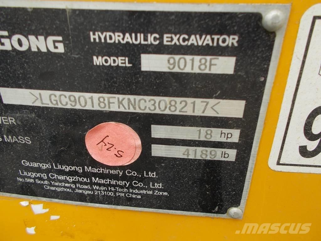 LiuGong 9018 F Miniescavadeiras