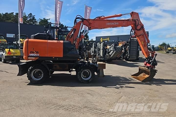 Hitachi ZX 140W-6 Escavadoras de rodas