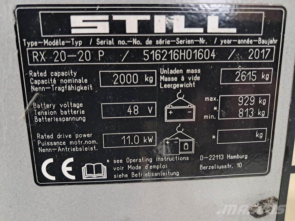 Still RX 20-20 P Empilhadores eléctricos