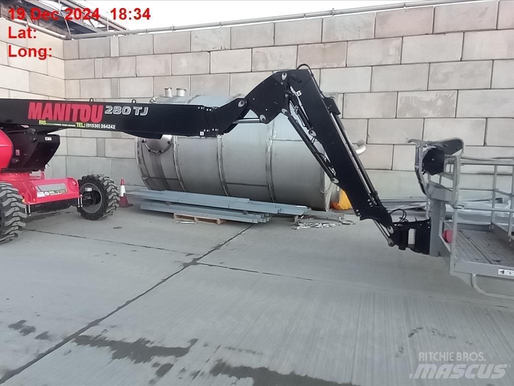 Manitou 280 TJ Elevadores braços Telescópicos
