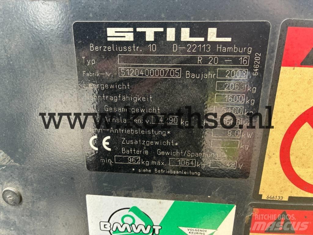 Still R 20-16 Empilhadores eléctricos