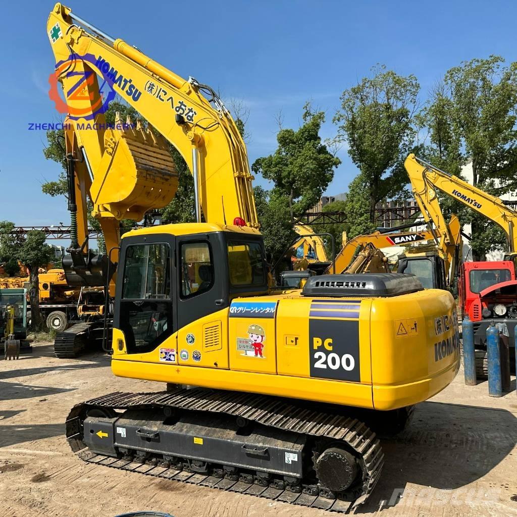 Komatsu PC 200-7 Escavadeiras de esteiras