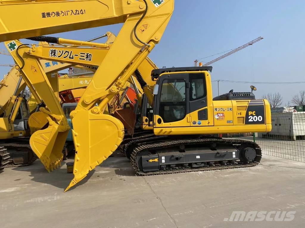 Komatsu pc200-8 Escavadeiras de esteiras