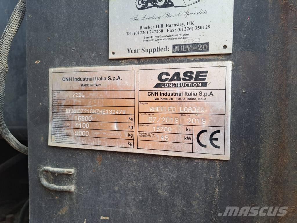 CASE 721 G Carregadeiras de rodas