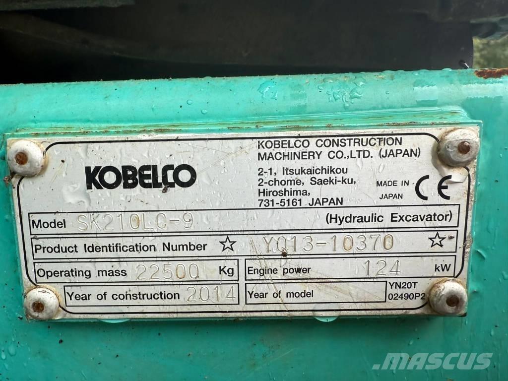 Kobelco SK 210 LC-9 Escavadeiras de esteiras