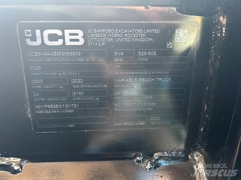 JCB 525-60 E-TECH Manipulador telescópico