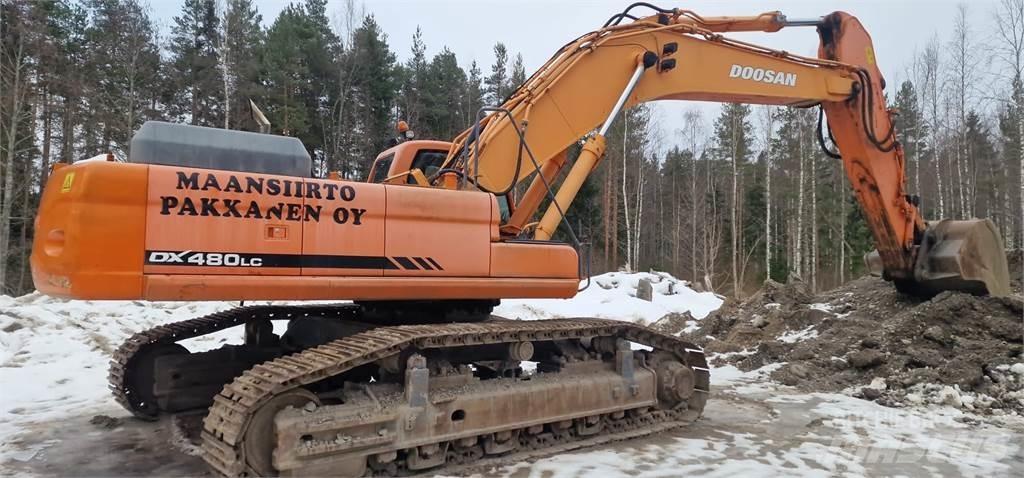 Doosan DX 480 LC Escavadeiras de esteiras