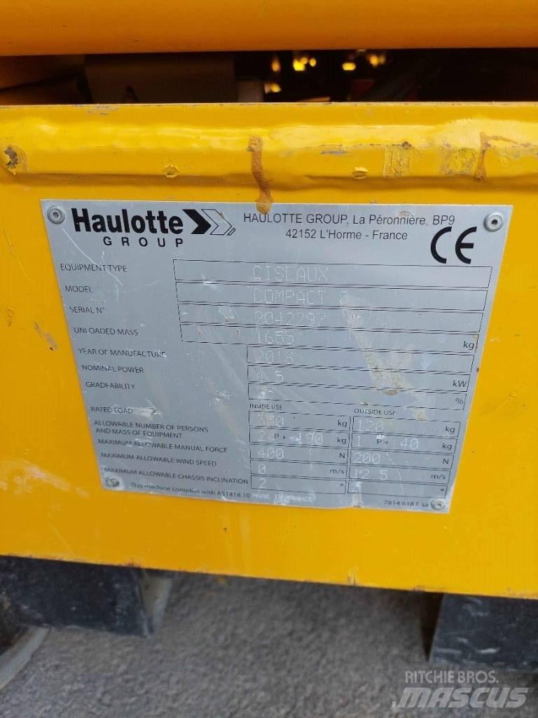 Haulotte Compact 8 Elevadores de tesoura