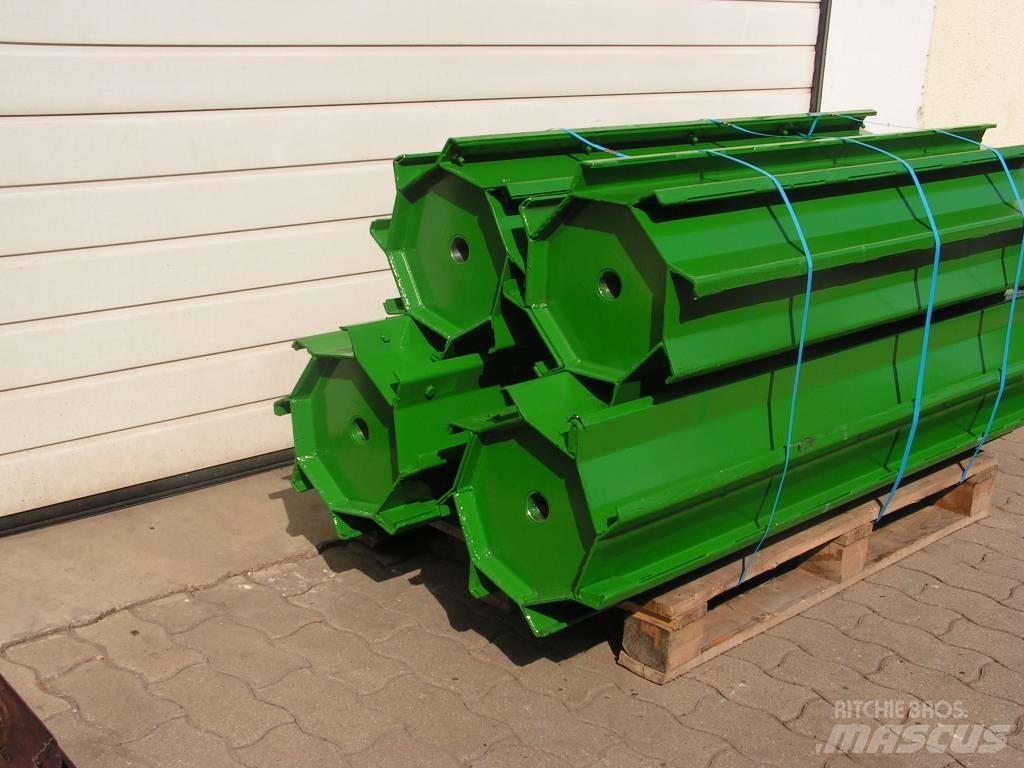 John Deere 2256 Chassis e suspensões