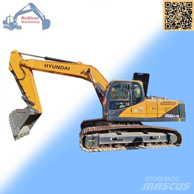 Hyundai 260 LC Escavadeiras de esteiras