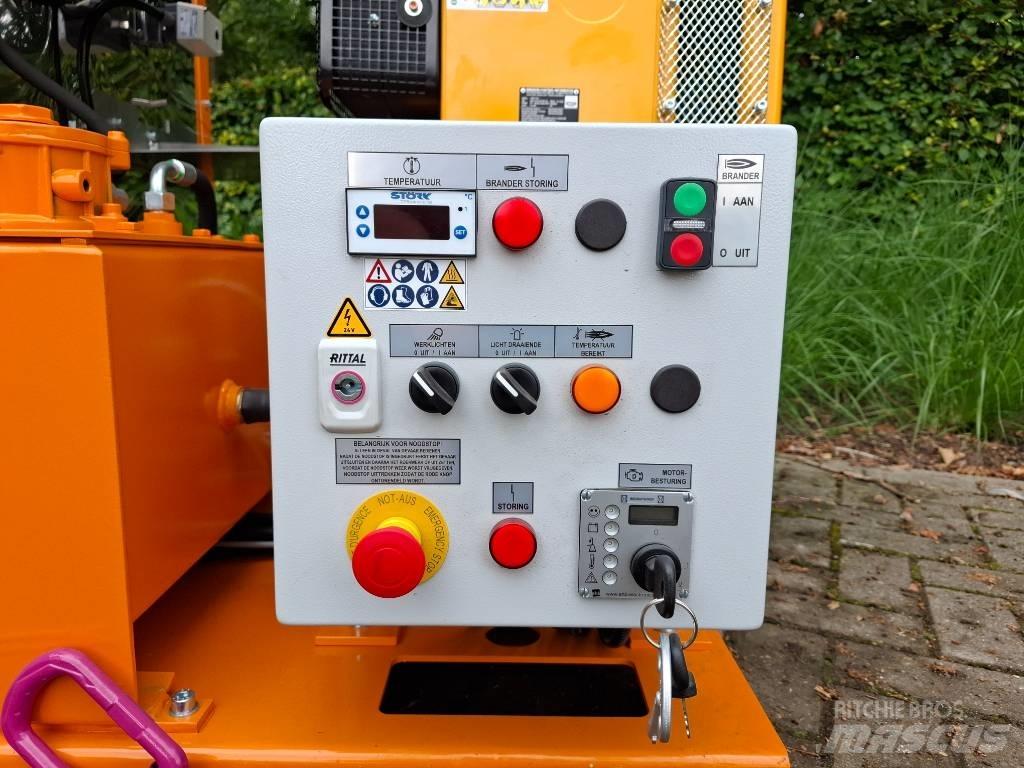  Grün RGTK 500 Ö Aquecedores de asfalto