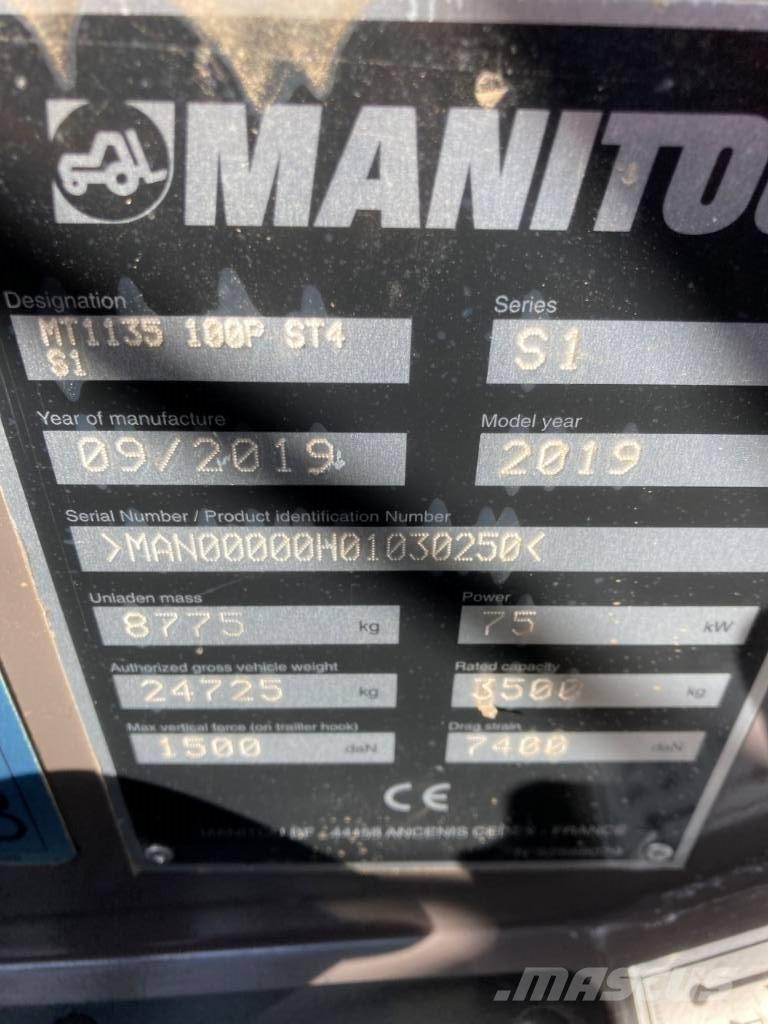 Manitou MT 1135 Manipulador telescópico