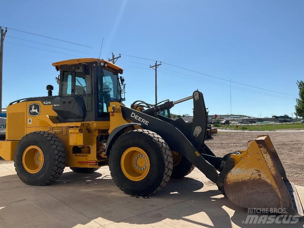 John Deere 624L Carregadeiras de rodas
