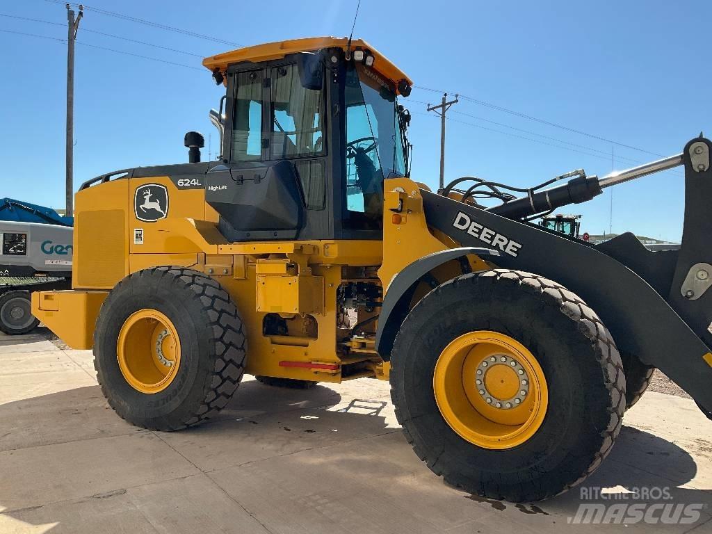 John Deere 624L Carregadeiras de rodas