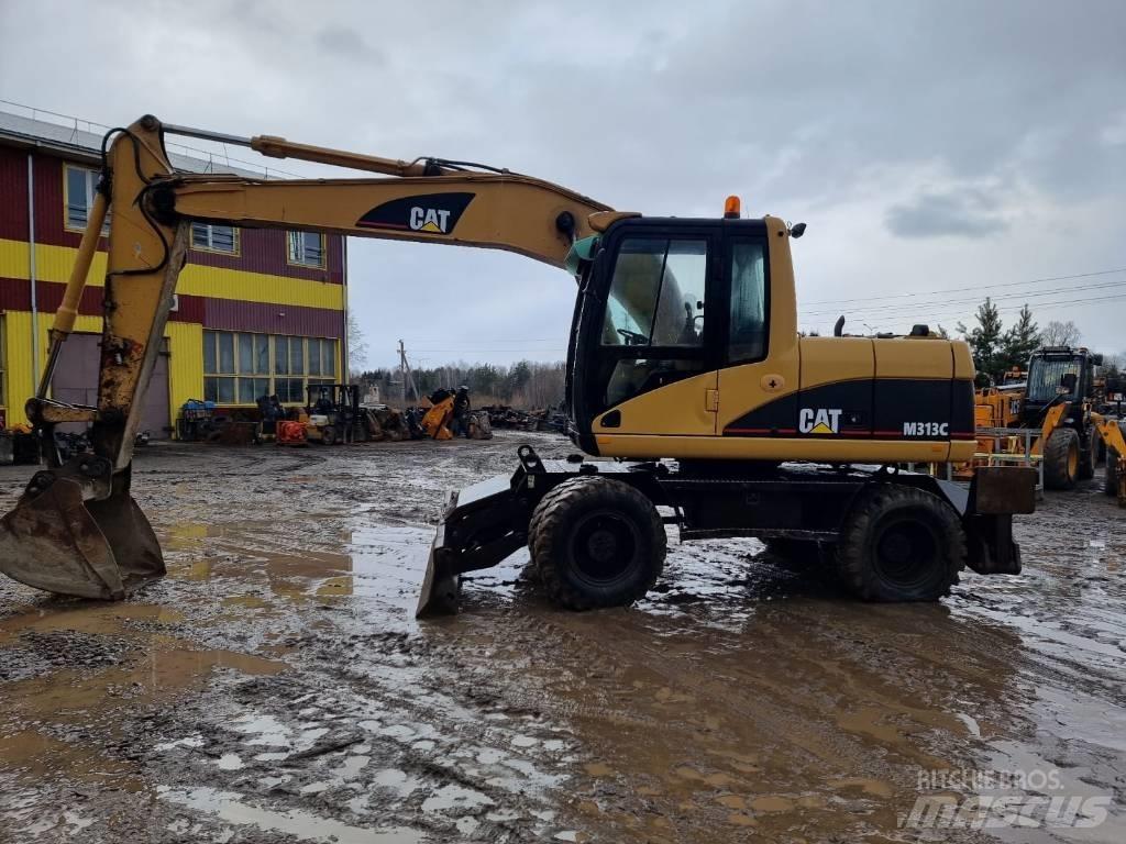 CAT M 313 C Escavadoras de rodas