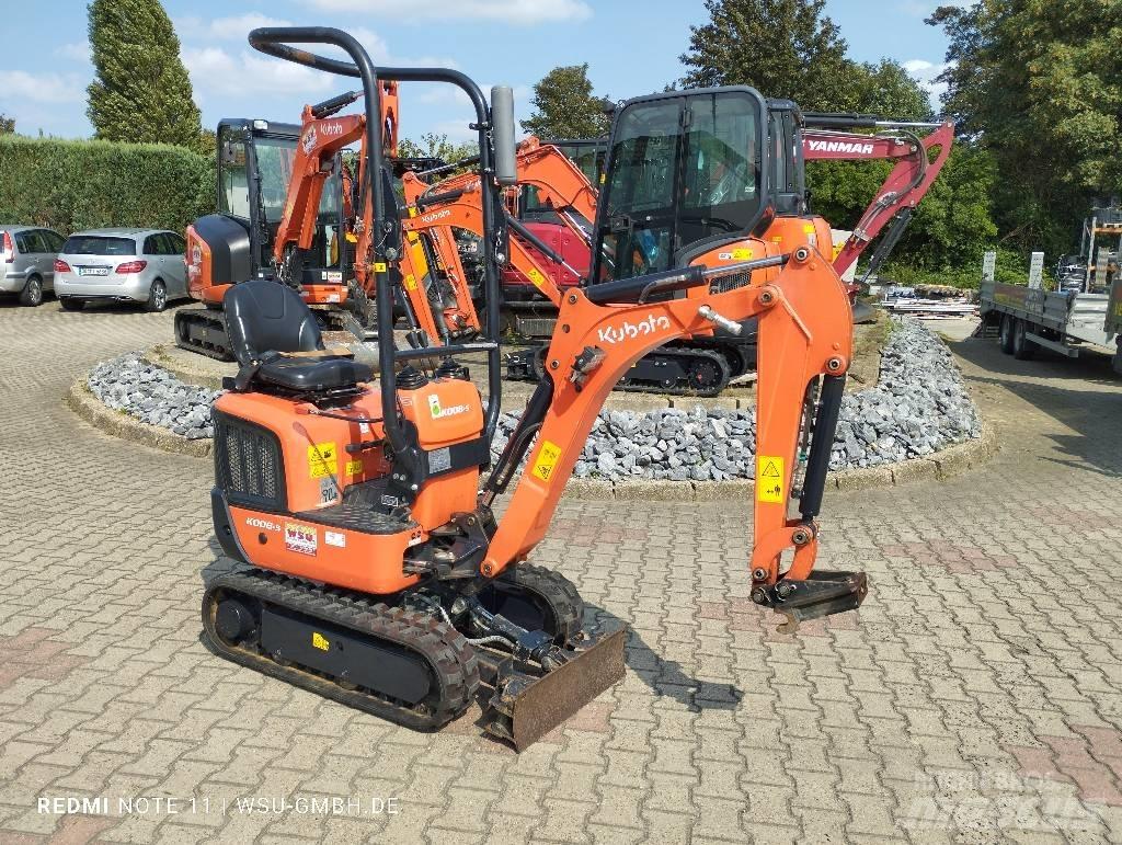 Kubota K008-5 Miniescavadeiras