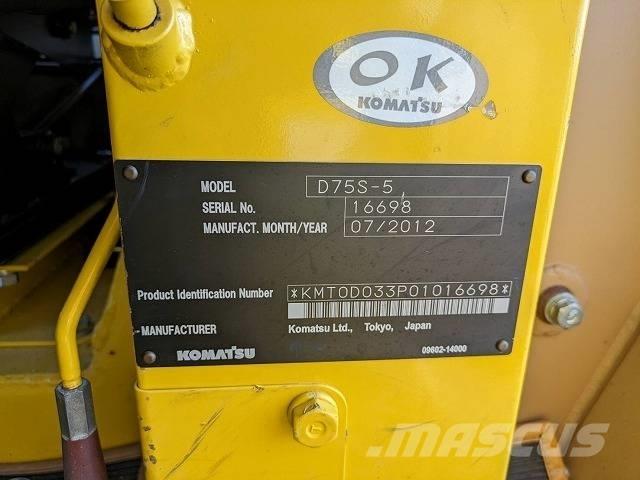 Komatsu D 75 S-5 Carregadoras de lagartas