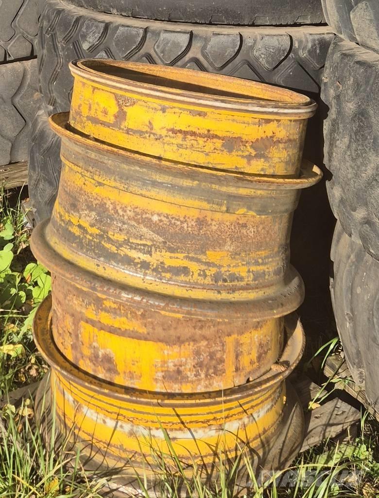 JCB 436 Pneus, Rodas e Jantes