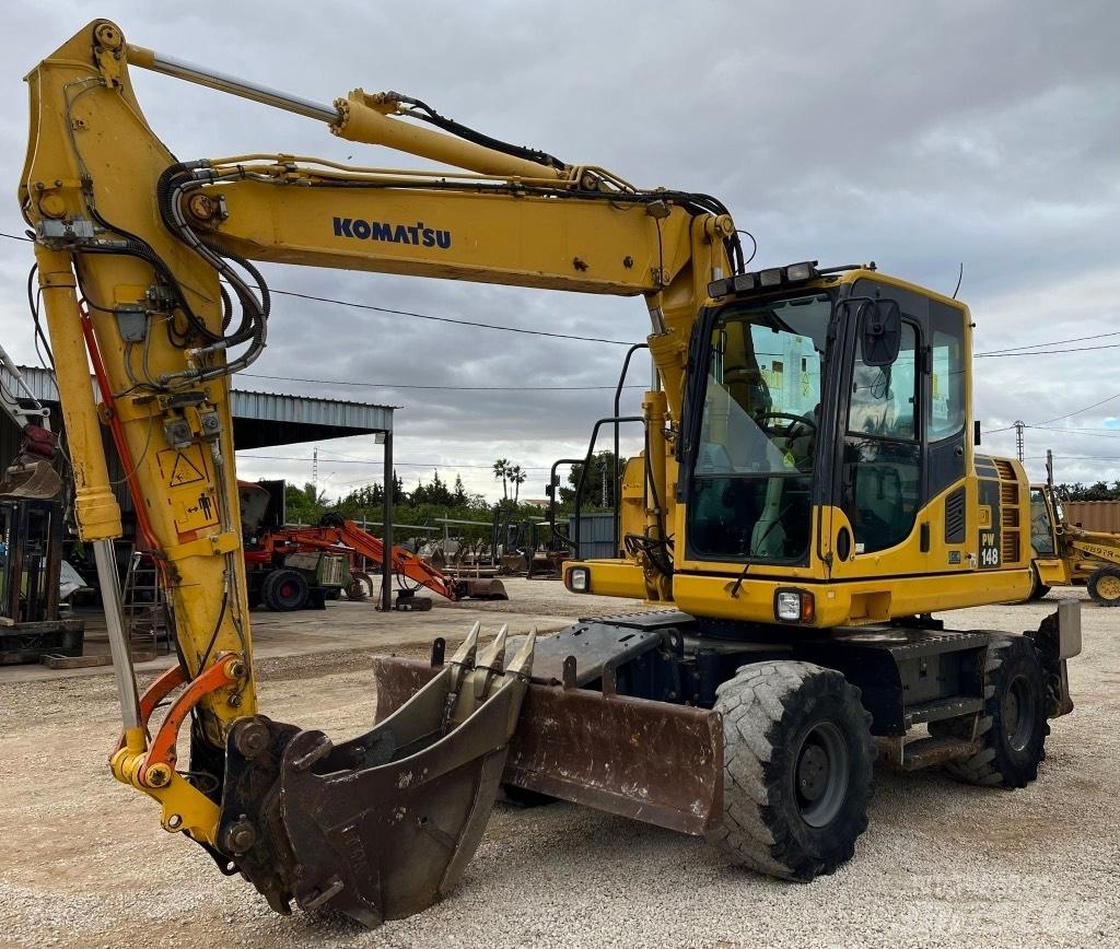 Komatsu PW148-8 Escavadoras de rodas