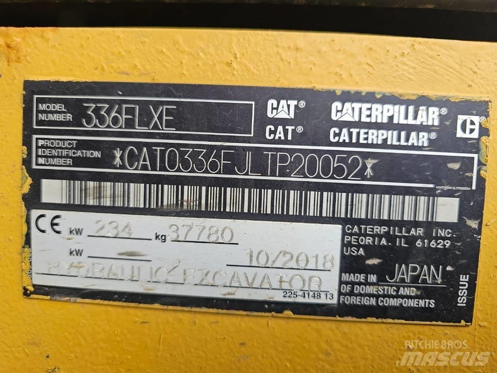 CAT 336 F L Escavadeiras de esteiras