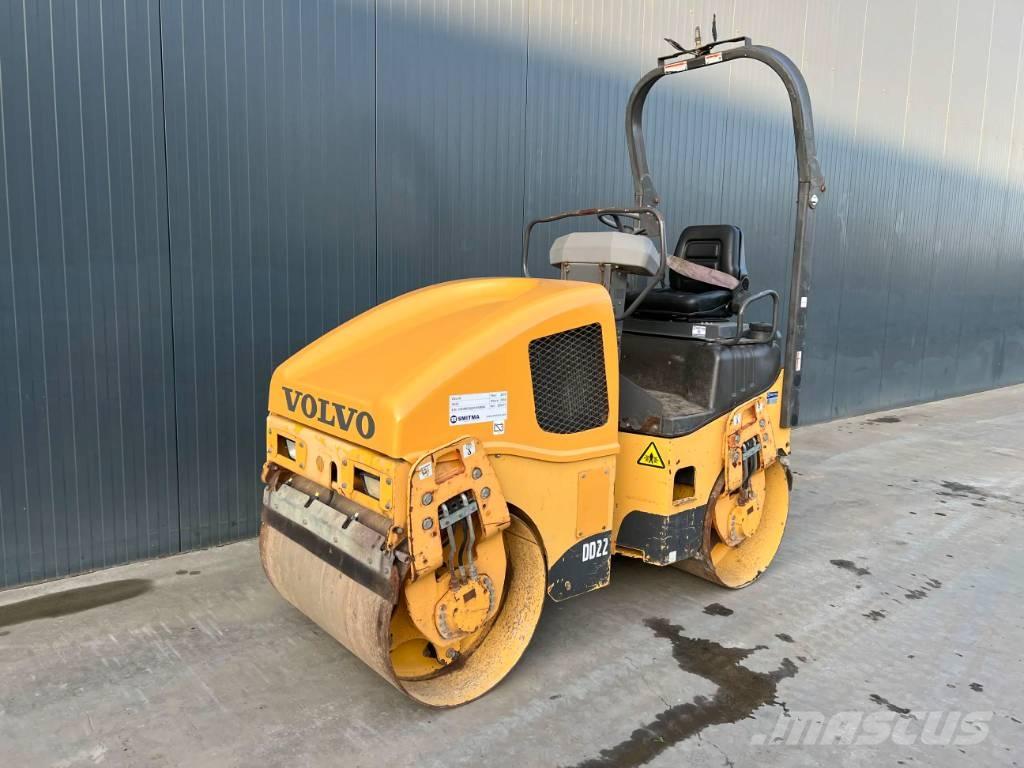 Volvo DD22 Cilindros Compactadores tandem
