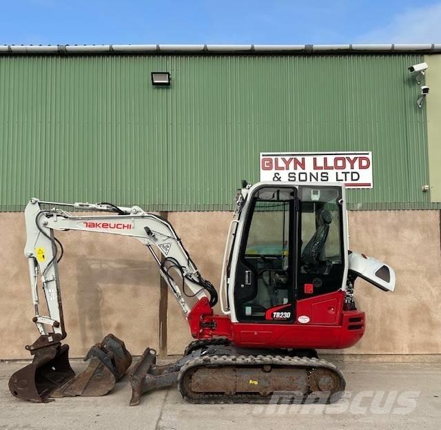 Takeuchi TB 230 Miniescavadeiras