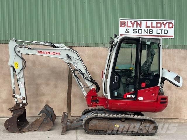 Takeuchi TB 230 Miniescavadeiras