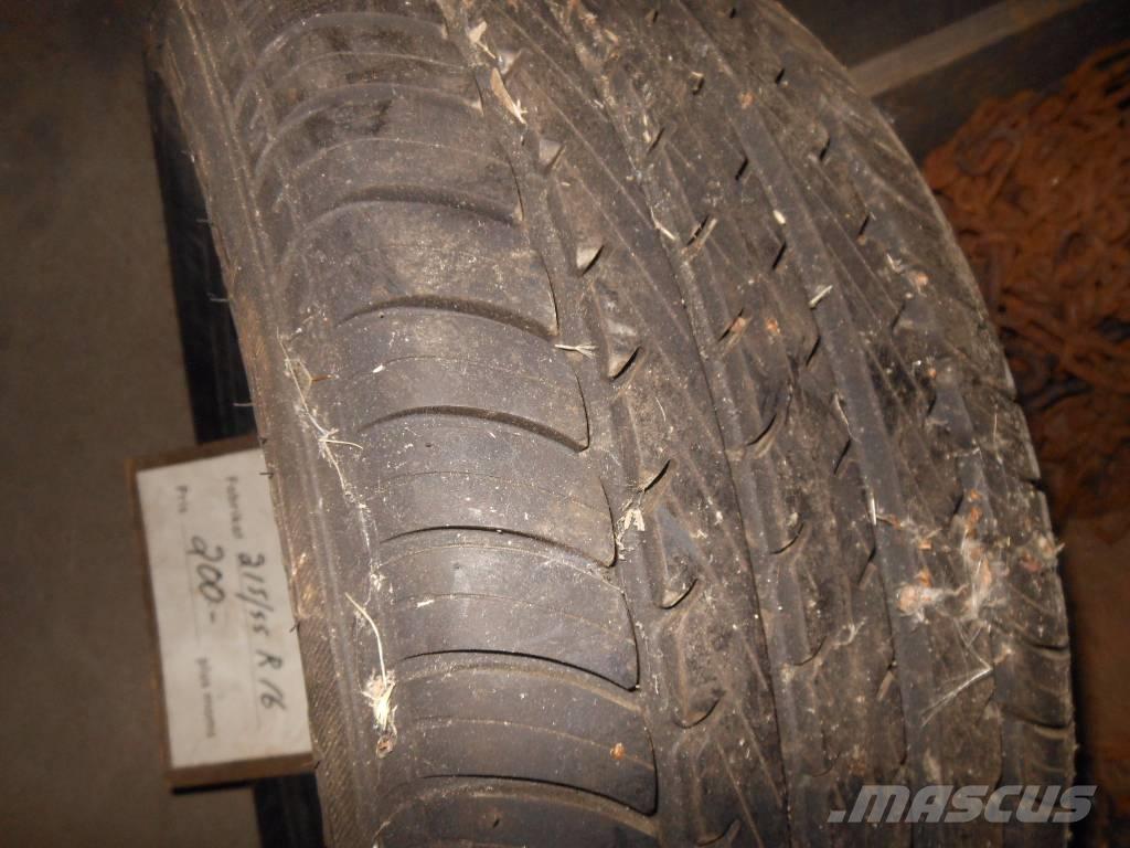  Däck 215/55R16 Outros acessórios de tractores