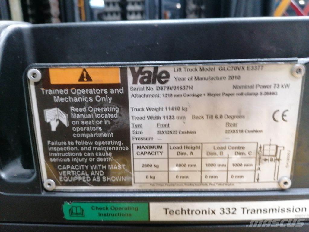 Yale VX70 Empilhadores a gás