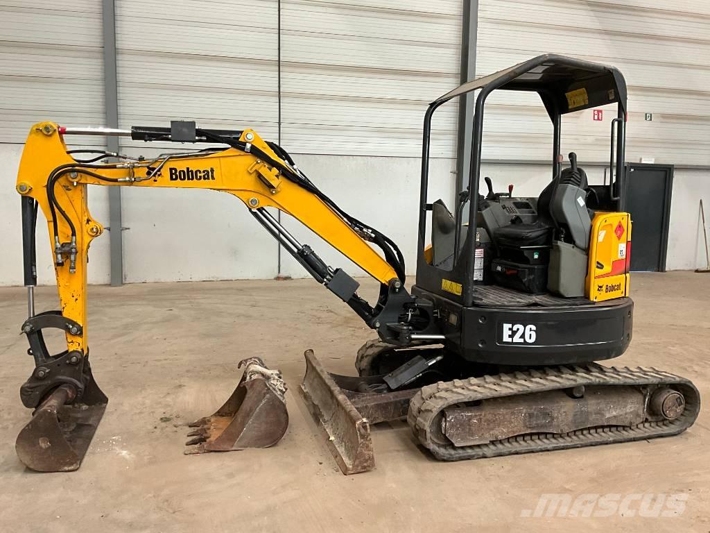 Bobcat E 26 Miniescavadeiras