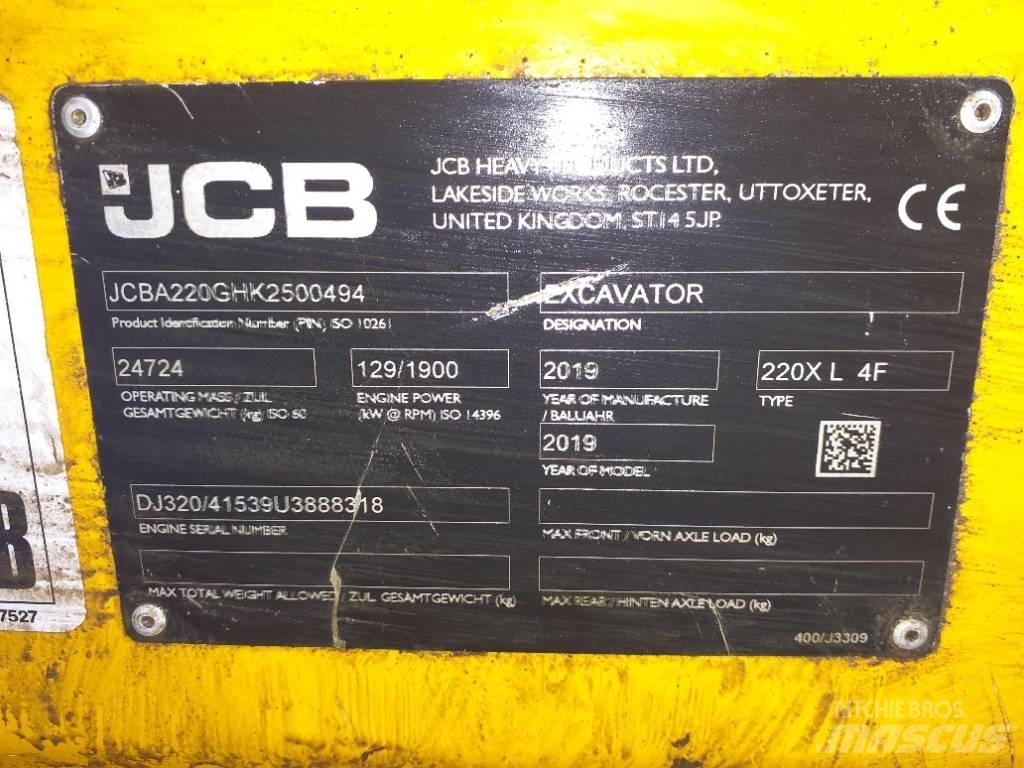 JCB 220X LC Escavadeiras de esteiras