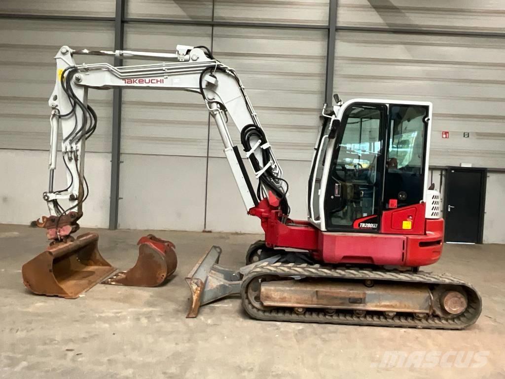 Takeuchi TB 280 FR Escavadoras Midi 7t - 12t