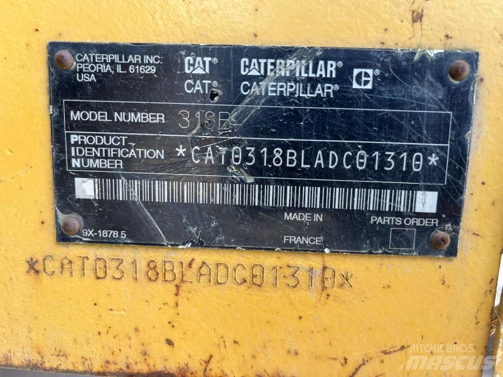 CAT 318 B L Escavadeiras de esteiras