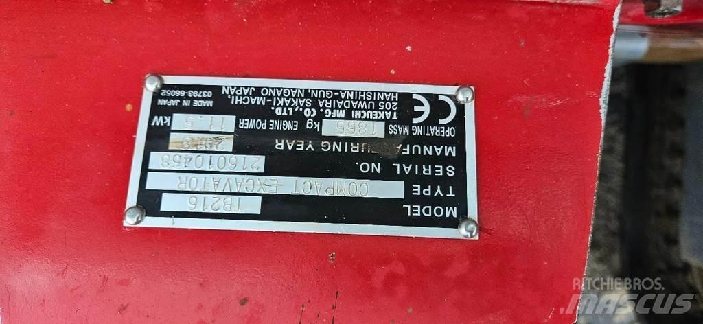 Takeuchi TB216 Miniescavadeiras