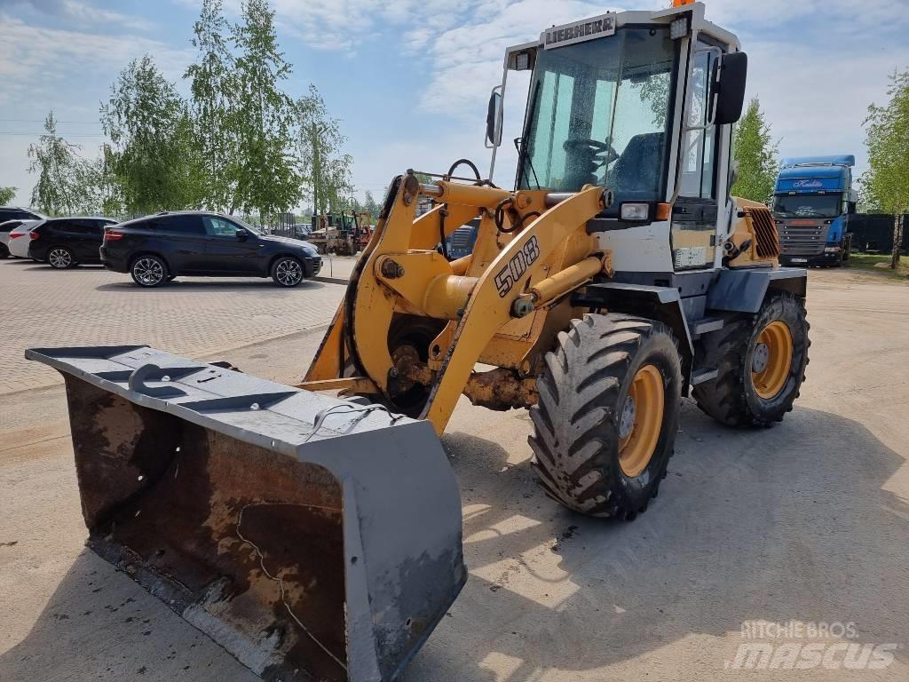 Liebherr L 508 Carregadeiras de rodas