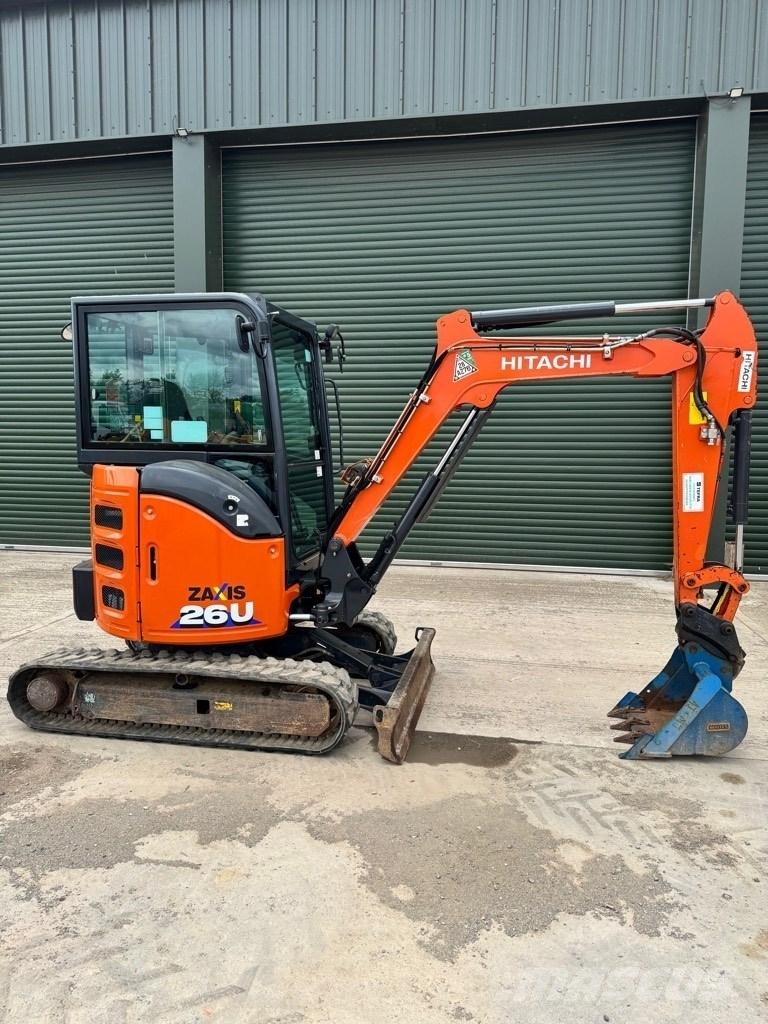 Hitachi ZX 26 U-6 CR Miniescavadeiras