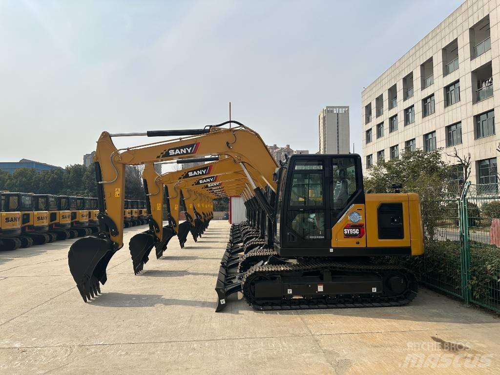 Sany SY95C Escavadoras de rodas