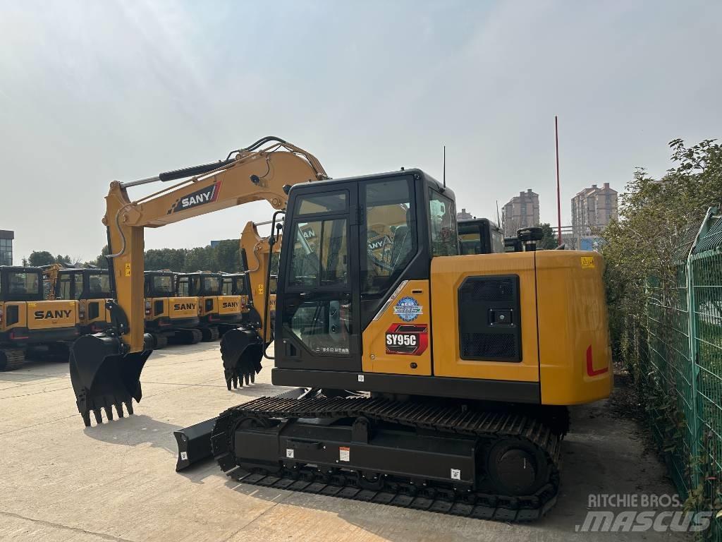 Sany SY95C Escavadoras de rodas