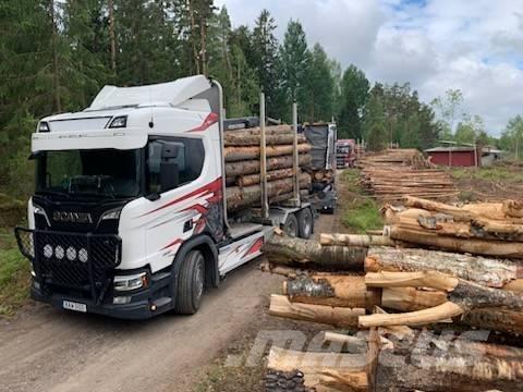 Scania R580B6X4NB Caminhões de transporte de troncos