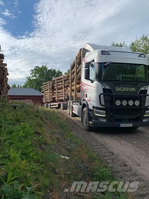 Scania R580B6X4NB Caminhões de transporte de troncos