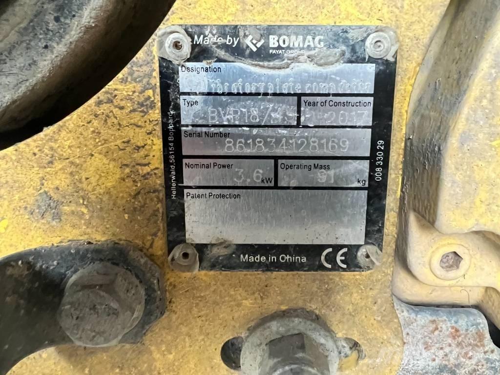 Wacker WP1550 Vibradores