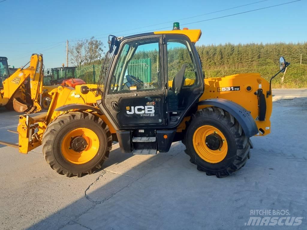 JCB 531-70 Telescópicas para Agricultura