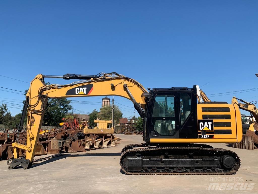 CAT 318F Escavadeiras de esteiras