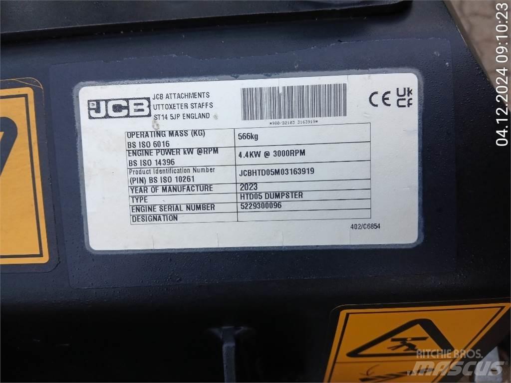 JCB HTD5 mit Tritt Dumpers de obras