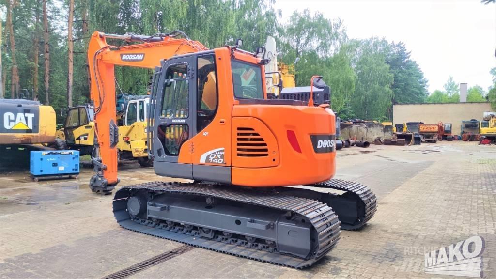 Doosan DX 140 LCR Escavadeiras de esteiras