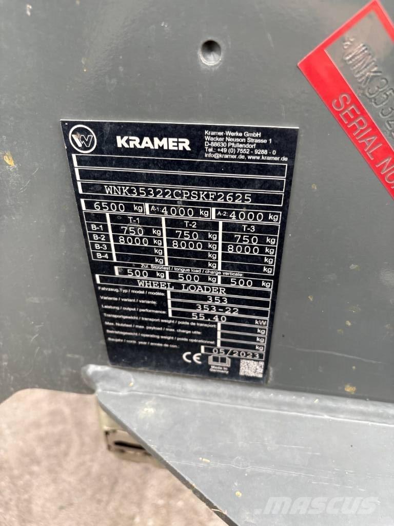 Kramer 5085 Carregadeiras de rodas