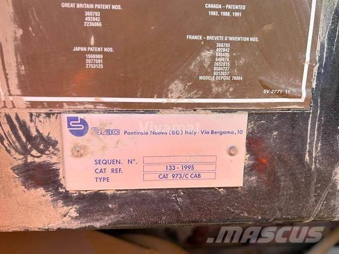 CAT 973C Carregadoras de lagartas