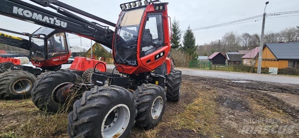 Komatsu 901 Processadores florestais
